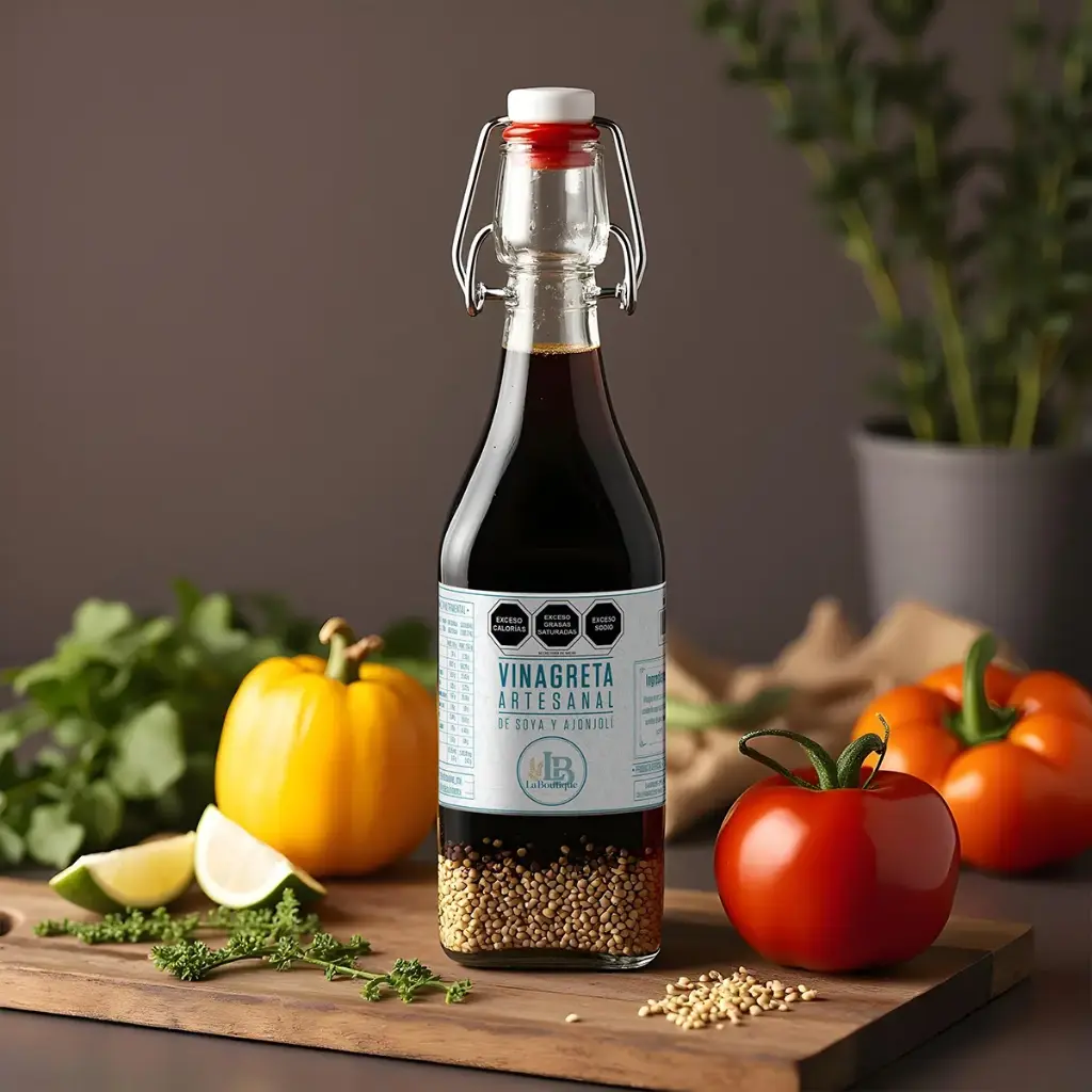 Soy and sesame vinaigrette