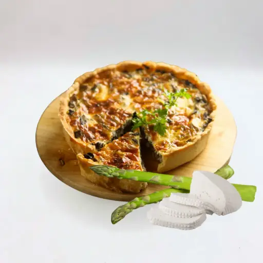 [00916] Quiche aux asperges et à la ricotta 20cm