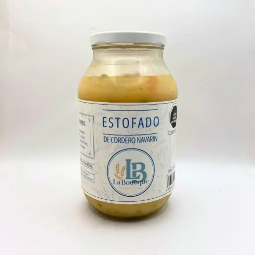 [00930] Navarin d'agneau (Estofado de cordero con verduras) 920g