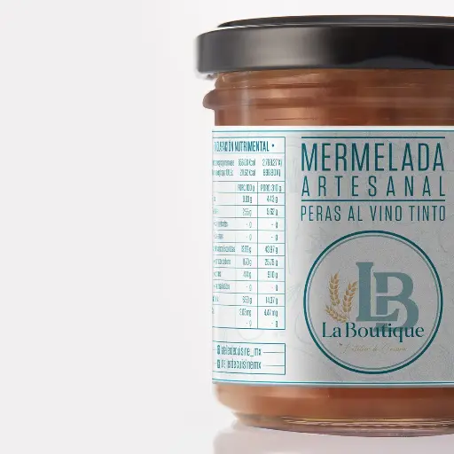 [00020] Mermelada de peras al vino tinto